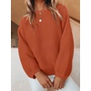 image:imageZESICA Fall Sweaters for Women Long Sleeve Knit Sweater TopsOrange