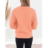 image:imageZESICA Fall Sweaters for Women Long Sleeve Knit Sweater TopsPeach