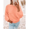image:imageZESICA Fall Sweaters for Women Long Sleeve Knit Sweater TopsPeach