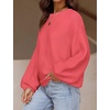 image:imageZESICA Fall Sweaters for Women Long Sleeve Knit Sweater TopsWatermelon