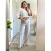 image:imageZESICA Fall Sweaters for Women Long Sleeve Knit Sweater TopsWhite