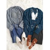 image:imageZESICA Long Sleeve Button Down Open Front Cable Knit Cardigan SweatersGrey