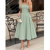 image:imageZESICA Summer 2026 Off Shoulder Cocktail Dresses for WomenLight Green