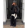 image:imageZESICA Two Piece Lounge Sets for Women Fall Sweatsuit Tracksuit OutfitsBlack