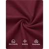 image:imageZESICA Two Piece Lounge Sets for Women Fall Sweatsuit Tracksuit OutfitsBurgundy