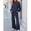 image:imageZESICA Two Piece Lounge Sets for Women Fall Sweatsuit Tracksuit OutfitsNavy