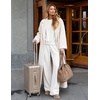 image:imageZESICA Two Piece Lounge Sets for Women Fall Sweatsuit Tracksuit OutfitsWhite