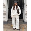image:imageZESICA Two Piece Lounge Sets for Women Fall Sweatsuit Tracksuit OutfitsWhite