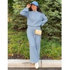 image:imageZESICA Womens 2 Piece Sweater Lounge Sets 2026 Fall Knit Matching OutfitsBlue