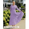 image:imageZESICA Womens 2026 Fall Long Sleeve Eyelet Maxi DressLightpurple