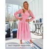 image:imageZESICA Womens 2026 Fall Long Sleeve Eyelet Maxi DressPink
