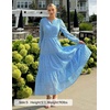 image:imageZESICA Womens 2026 Fall Long Sleeve Eyelet Maxi DressSky