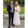 image:imageZESICA Womens 2026 Fall Long Sleeve Eyelet Maxi DressWhite
