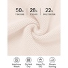 image:imageZESICA Womens 2026 Fall Mock Neck Mini Sweater Dress Pullover Knit DressesApricot