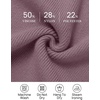 image:imageZESICA Womens 2026 Fall Mock Neck Mini Sweater Dress Pullover Knit DressesDarkviolet