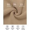 image:imageZESICA Womens 2026 Fall Mock Neck Mini Sweater Dress Pullover Knit DressesLightcamel