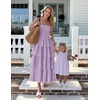 image:imageZESICA Womens 2026 Summer Boho Strapless Maxi DressesPurple