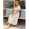 image:imageZESICA Womens 2026 Summer Boho Wedding Guest Midi DressesApricot