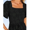 image:imageZESICA Womens 2026 Summer Boho Wedding Guest Midi DressesBlack