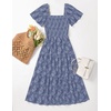 image:imageZESICA Womens 2026 Summer Boho Wedding Guest Midi DressesDustyblue