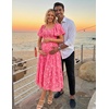 image:imageZESICA Womens 2026 Summer Boho Wedding Guest Midi DressesHotpink
