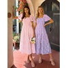 image:imageZESICA Womens 2026 Summer Boho Wedding Guest Midi DressesLight Pink