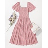 image:imageZESICA Womens 2026 Summer Boho Wedding Guest Midi DressesPink