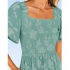 image:imageZESICA Womens 2026 Summer Boho Wedding Guest Midi DressesTeal