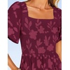 image:imageZESICA Womens 2026 Summer Boho Wedding Guest Midi DressesWine