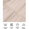 image:imageZESICA Womens 2026 Summer Casual Flutter Short Sleeve Smocked Midi DressApricot
