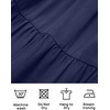 image:imageZESICA Womens 2026 Summer Casual Flutter Short Sleeve Smocked Midi DressRoyal Blue