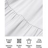 image:imageZESICA Womens 2026 Summer Casual Flutter Short Sleeve Smocked Midi DressWhite