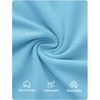 image:imageZESICA Womens Asymmetrical Long Sleeve Fall Shirt Going Out Top Work BlouseLight Blue