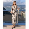 image:imageZESICA Womens Fall Bell Long Sleeve Wedding Guest DressesBeige