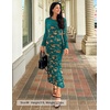 image:imageZESICA Womens Fall Bell Long Sleeve Wedding Guest DressesDarkgreen