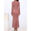 image:imageZESICA Womens Fall Bell Long Sleeve Wedding Guest DressesDarkpink