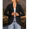 image:imageZESICA Womens Fall Fashion Open Front Cardigan SweatersBlack