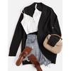 image:imageZESICA Womens Fall Fashion Open Front Cardigan SweatersBlack