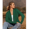 image:imageZESICA Womens Fall Fashion Open Front Cardigan SweatersForestgreen