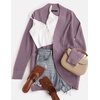image:imageZESICA Womens Fall Fashion Open Front Cardigan SweatersPurple
