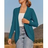 image:imageZESICA Womens Fall Fashion Open Front Cardigan SweatersTeal