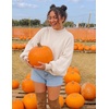 image:imageZESICA Womens Fall Fashion Turtleneck Long Sleeve Knit Oversized SweatersBeige