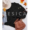 image:imageZESICA Womens Fall Fashion Turtleneck Long Sleeve Knit Oversized SweatersBlack