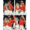 image:imageZESICA Womens Fall Fashion Turtleneck Long Sleeve Knit Oversized SweatersFirered