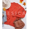 image:imageZESICA Womens Fall Fashion Turtleneck Long Sleeve Knit Oversized SweatersFirered