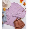 image:imageZESICA Womens Fall Fashion Turtleneck Long Sleeve Knit Oversized SweatersPurple