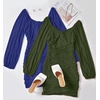 image:imageZESICA Womens Fall Long Sleeve Cocktail Party Mini DressesArmygreen