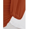 image:imageZESICA Womens Fall Long Sleeve Cocktail Party Mini DressesCaramel