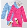 image:imageZESICA Womens Fall Long Sleeve Cocktail Party Mini DressesRose
