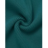 image:imageZESICA Womens Fall Slit Knit Long Sleeve Bodycon Sweater DressDarkgreen